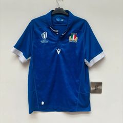 Macron Italy Rugby World Cup 2023 home jersey