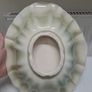 Large oval bowl light green Image 2