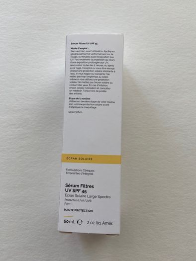 The ordinary spf filters spf 45 serum 60 ml