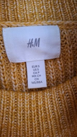 H&M Mustard Jumper
