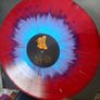 HIGH FIGHTER: Scars & Crosses LP- Blue Red splatter Image 3