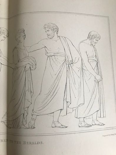 Antique Book 'Canova's Works'
