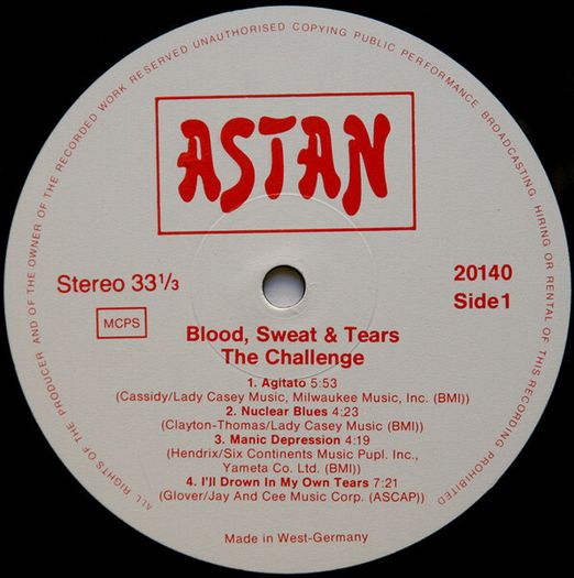 Blood, Sweat & Tears  The Challenge