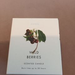 Wild berries scented candle