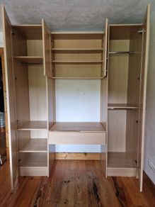 Double wardrobe