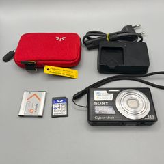 Sony Cybershot DSC-W610 14.1MP - Digital Camera - Black - Full Kit