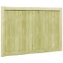 Garden Gates 2 pcs Impregnated Pinewood 300x100 cm Image 4