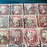 Great Britain 1841-1879 Queen Victoria 1d Penny red 50 stamps lot Image 3