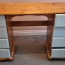 Solid Pine Double Pedestal Desk Upcycling Project Image 2
