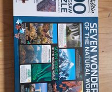 500 piece 7 wonders of the world jigsaw