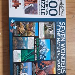 500 piece 7 wonders of the world jigsaw