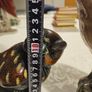 CERAMIC OWEL FIGURINES x 2. Both in good condition.  See photos for same. Image 4