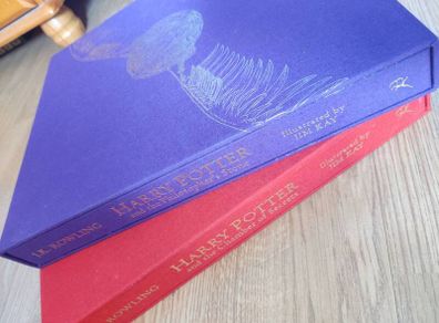Harry Potter Deluxe illustrated editions