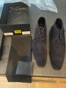 Paul Smith Navy (Drummond) Chukka Suede