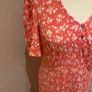 Ghost floral viscose dress size 10 Image 2
