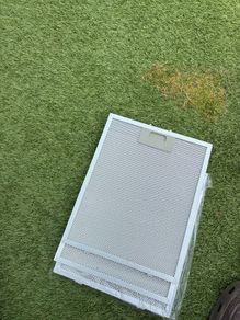 3x Hob extract fan filters 320mm x 260mm
