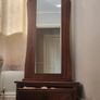 cheval mirror with drawer Image 10