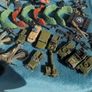Large collection of toy Army soldiers and army vehicles Image 7