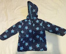 Dunnes Stores Boys Navy Star Coat (18-23 Months)