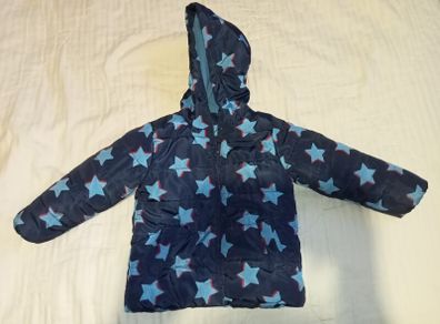 Dunnes Stores Boys Navy Star Coat (18-23 Months)