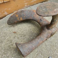 Cobblers last anvil cast iron anvil