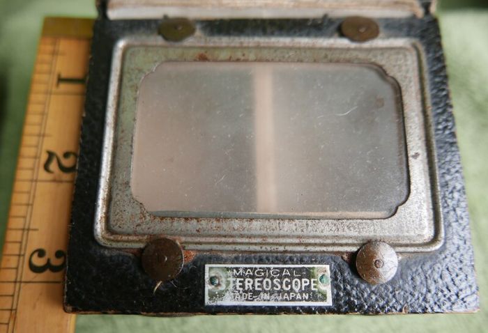 Antique Magical Stereoscope stereo viewer Japan, 1950s