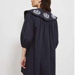 George Navy Boho mini dress Sz 14 UK - Bnwt Rrp 30