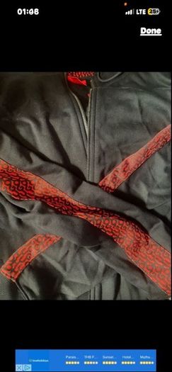 Hugo boss cotton jacket top  hoodie zip up size XXL brand new with tag