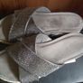 Carvela Comfort metallic 'Sian' Suedette Embellished Sandals Image 4