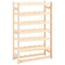 Wine rack 42 bottles Pinewood Image 4