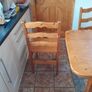 Kitchen table & six chairs Image 2