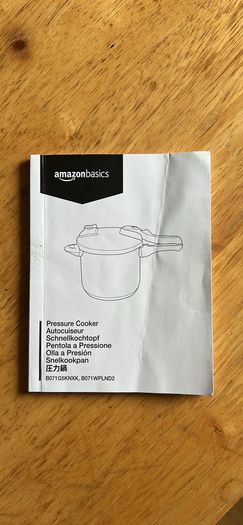 Amazon Basics Pressure Cooker