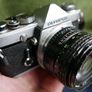 Olympus OM-1 MD 35mm SLR Film Camera & Sigma 2.8 28mm (works well) Image 6