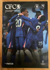 2026 Chelsea v Pafos - UEFA Champions League Programme