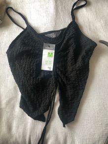 Dressy black top