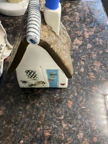 ceramic house by bizarro ceramics
