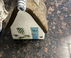 ceramic house by bizarro ceramics