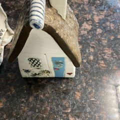 ceramic house by bizarro ceramics
