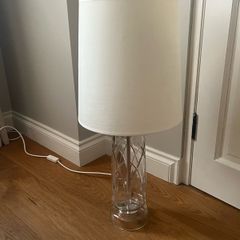 Galway crystal lamp