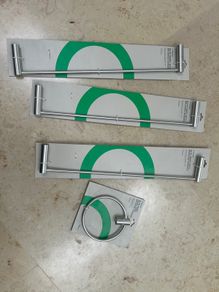 towel rail and towel ring