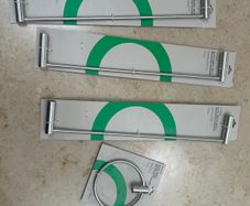 towel rail and towel ring