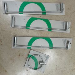 towel rail and towel ring