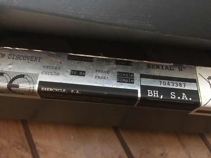 BH New Discovery Treadmill
