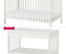 Gulliver Ikea cot and changing table