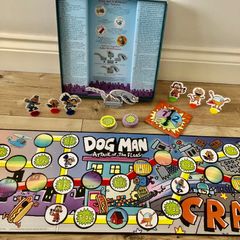 Dog Man Attack of the Fleas board Game