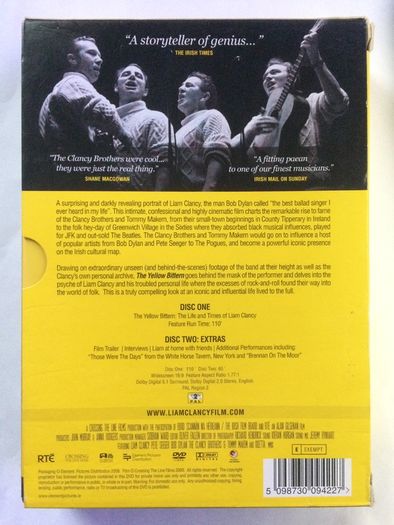 Liam Clancy - The Yellow Bittern [2xMusic DVD]