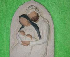 The Holy Family Wall Plaque
