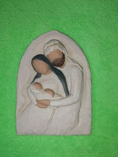 The Holy Family Wall Plaque