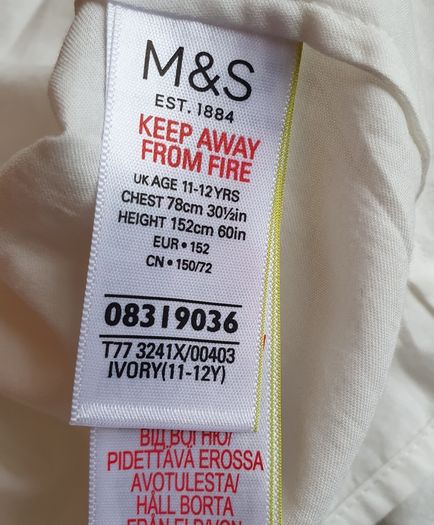 New with Tags M&S Beautiful Dress / Communion/ Flower Girl / Special Occassion Dress