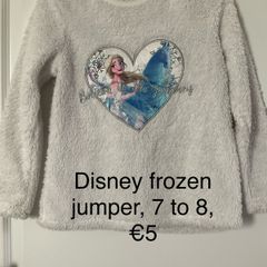 Disney frozen jumper, 7 to 8